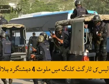 Police target killing